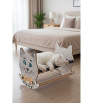 Rüya Gibi Sallanan Kedi Beşiği, Sevimli ve Rahat Tasarım