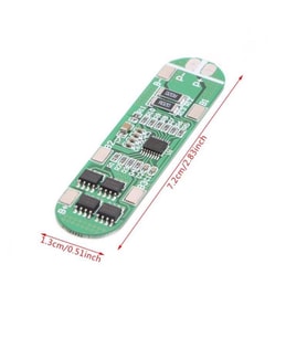 4S 12A BMS 14.8V-16.8V 18650 Lityum LiPo Pil Şarj Koruma Modülü