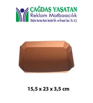 Naturel Tabak Orta Mikro Oluklu 1 Koli 1000 Adet -101