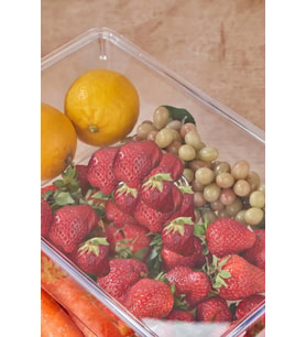 3 Lü Kapaklı Buzdolabı Organizeri & Buzdolabı Düzenleyici 3 lt
