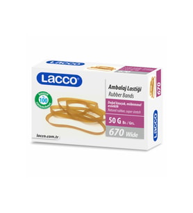 LACCO AMBALAJ LASTİĞİ GENİŞ 50GR
