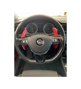 Çmk Volkswagen Golf 7 Tiguan 2017+ Paddle Shift Kırmızı (F1 Vites Pedal Kulakçığı)
