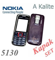 Nokia 5130 Kapak Tuş takımı Düğme Arka Kapak