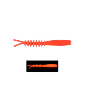 Fujin Bio Meru 4.2cm Floating Sıvılı Kokulu LRF Silikonu Orange Fluo UV