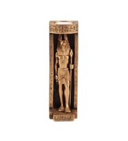 Polyester Antik Mısır Figürü Anubis Biblo Mumluk (Karışık)