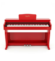 Jwin Sapphire SDP-220 Çekiç Aksiyonlu 88 Tuşlu Dijital Piyano - Kırmızı