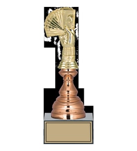 ODAK KUPA - Figürlü Kupalar - Briç Figürlü Kupalar FG-024 C - 28 cm
