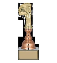 ODAK KUPA - Figürlü Kupalar - Briç Figürlü Kupalar FG-024 C - 28 cm