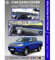 TOYOTA HILUX REVO (2015-2020) Torpido Örtüsü Ön Göğüs Koruma Araca Özel UV Koruma