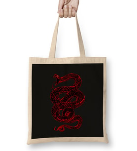 Red Snake Bez Çanta Uzun Saplı