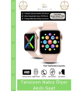 #AkıllıSaat Premium T500 Plus Ips Ekran Sağlık Sensörlü Ios Android Uyumlu Tansiyon Nabız Ölçer Akıl