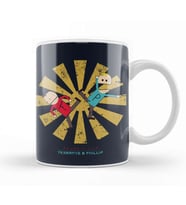 South Park Terrance And Phillip Retro Japanese Kupa Bardak Porselen