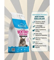 Kuzeylife Bentonit Kedi Kumu BabyPowder Parfümlü 20 Lt
