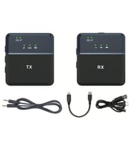 ZR558 Sx9 Rx Tx Lightning Type-C Aux Mikrofon