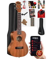 Midex SP-21M Set Maun Soprano Ukulele (Metod Nota Sticker Askı Pena)