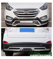 Hyundai ix35 Ön Arka Tampon Koruma Oem Stil Ledli 2009-2016