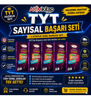 Karekök Yayınları 11. Sınıf TYT Hazırlık Sayısal Seti 5 Kitap