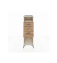Kronos Dolap Tek Raflı 3 Çekmeceli 44x59x134 Aytaşı-Çam