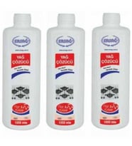 Ersağ Yağ Çözücü 1000 ML. * 3 Adet (Renksiz)
