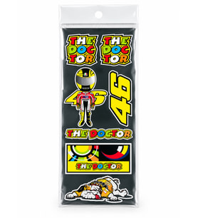 Motosiklet Sponsor Sticker Etiket Seti Fosforlu Folyo Kask Grenaj Model 8