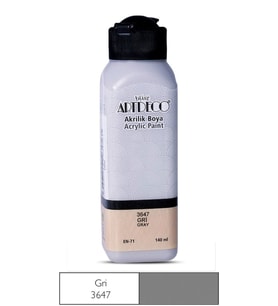 Akrilik Boya 140ml Gri 3647-