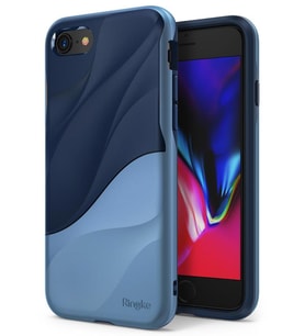 Ringke Wave iPhone 7/8 ile Uyumlu KIlıf Coastal Blue