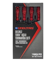 İzeltaş 4776008107 Delikli Torx Uçlu Tornavida Seti 7 Parça