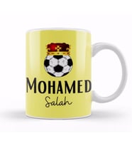 Mohamed Salah Artwork Kupa Bardak Porselen
