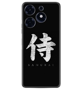 Tecno Spark 10 Pro Kılıf Resimli Desenli Baskılı Silikon Samurai 1340