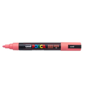 Uni Posca PC-5M Boyama Markörü 1.8-2.5 mm MERCAN PEMBE