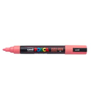 Uni Posca PC-5M Boyama Markörü 1.8-2.5 mm MERCAN PEMBE