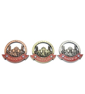 İstanbul Temalı Metal Magnet Model 4