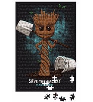 Baby Groot Plant A Tree Puzzle 240 Parça Yapboz