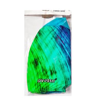 Avessa BB10A Baskılı Yeşil Desenli Dijital Bez Bone (Çok Renkli)