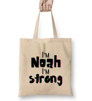 Noah Name Custom Design Gift Baby-Gift For Him Bez Çanta Uzun Saplı