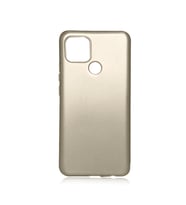 Lexroo Oppo A15S Kılıf Premier Silikon Kılıf - Gold