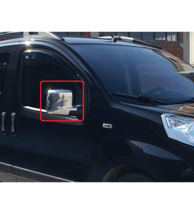 Peugeot Bipber Abs Krom Ayna Kapağı 2008 Sonrası Sağ Sol 2 Parça