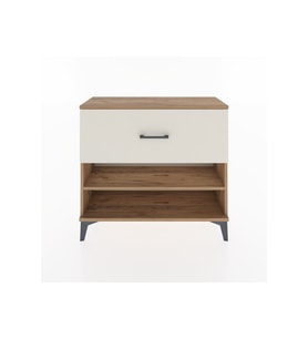 Arges Şifonyer Tek Raflı Tek Çekmeceli 88x30x80 Çam-Aytaşı