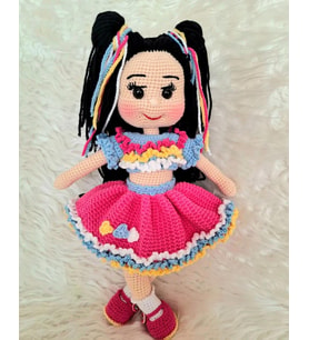 Devin Bebek Amigurumi Organik Oyuncak