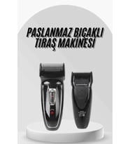 Mey İthalat® Sakal Kesme Makinesi Yanak Tıraş Makinesi Hassas Ciltlere Özel Profesyonel