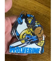 9X8 CM ÜTÜ İLE YAPIŞAN WOLVERINE ARMA YAMA SATEN ARMA