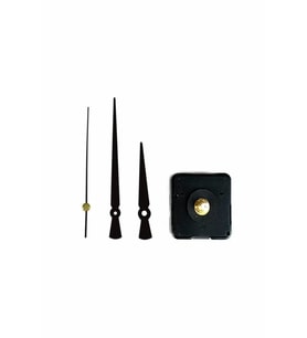 Saat Mekanizması 1. Sınıf Akar Sessiz Saat Mekanizması Askılı 3d Saatlerle Uyumlu Gold Siyah