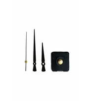Saat Mekanizması 1. Sınıf Akar Sessiz Saat Mekanizması Askılı 3d Saatlerle Uyumlu Gold Siyah