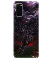 Samsung A02S A03S A10 A12 A13 A21S A22 Kılıf Desenli Silikon Dark Deer 1786