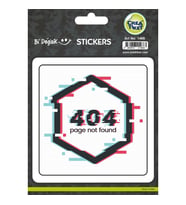 CREA Bİ' DEĞİŞİK STICKER - 404 PAGE NOT FOUND 1466
