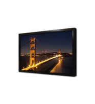 San Fransisco Golden Gate Köprüsü Çerçeveli Mdf Tablo