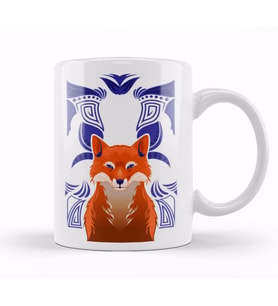 Fox Foxy Kupa Bardak Porselen