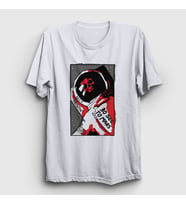 Presmono Unisex Beyaz Astro 30 Seconds To Mars T-Shirt 171236tt