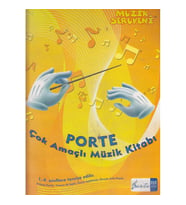 PORTE ÇOK AMAÇLI MÜZİK DEFTERİ (1- 4. SINIFLARA)