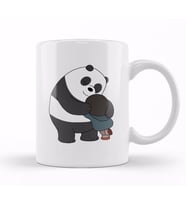 Panda and Chloe We Bare Bears Kupa Bardak Porselen